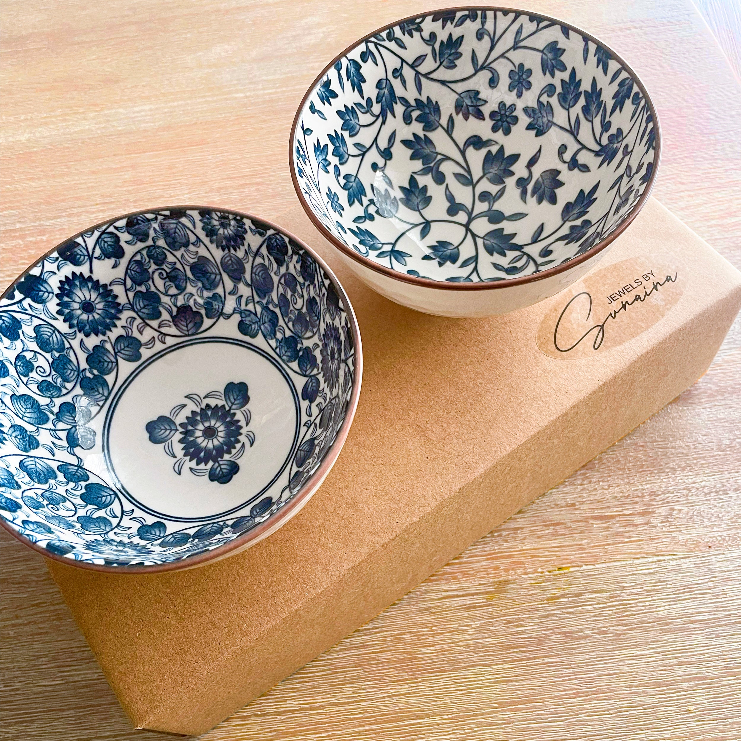 MESA BLUE Bowls (Set of two)